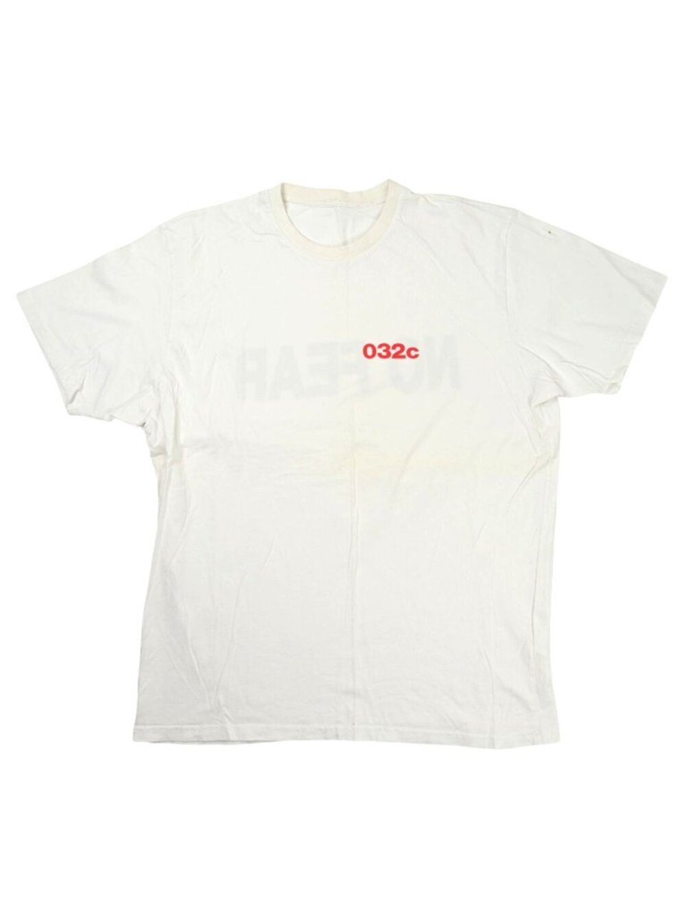 032c No Fear T-Shirt in White